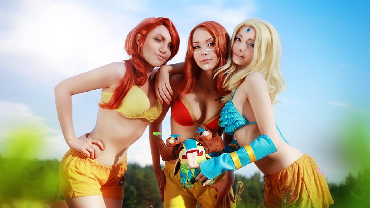 DotA 2 Summer the radiant girls cosplay by milliganvick