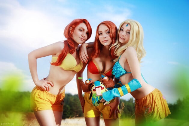 DotA 2 Summer the radiant girls cosplay by milliganvick