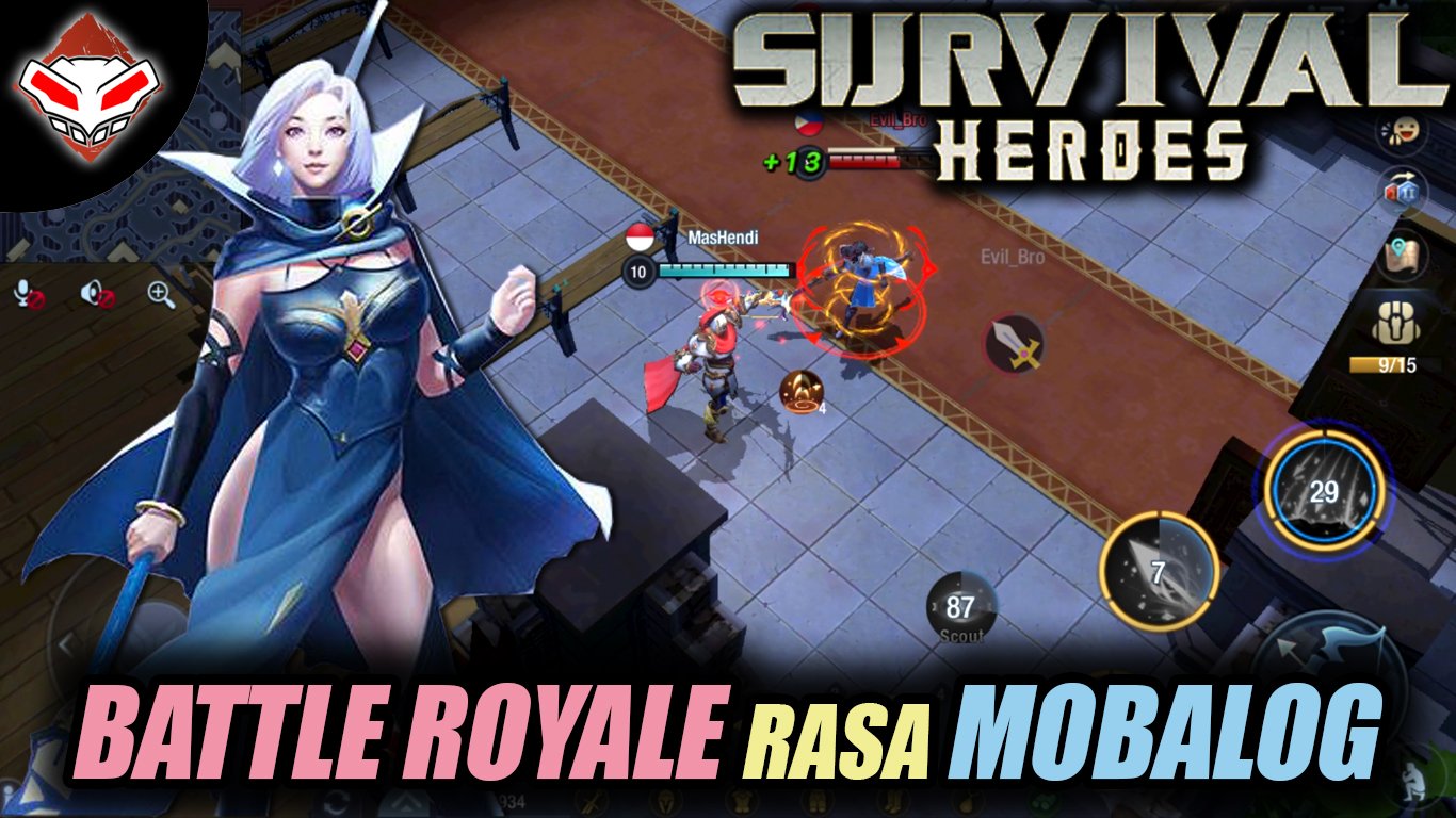 Battle Royale Rasa Mobalog - Survival Heroes - Android Games Reviews