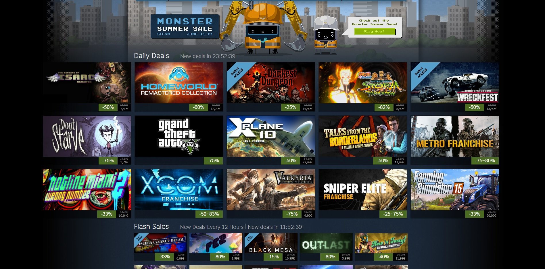 Steam Summer Sale 2015