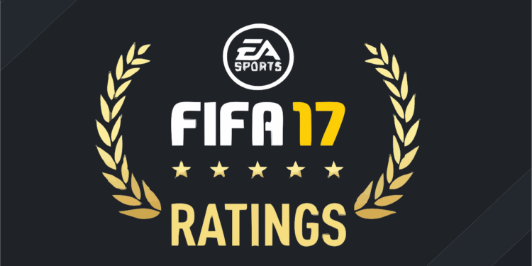 fifa17 rating