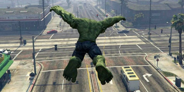 GTA V The Hulk Mod