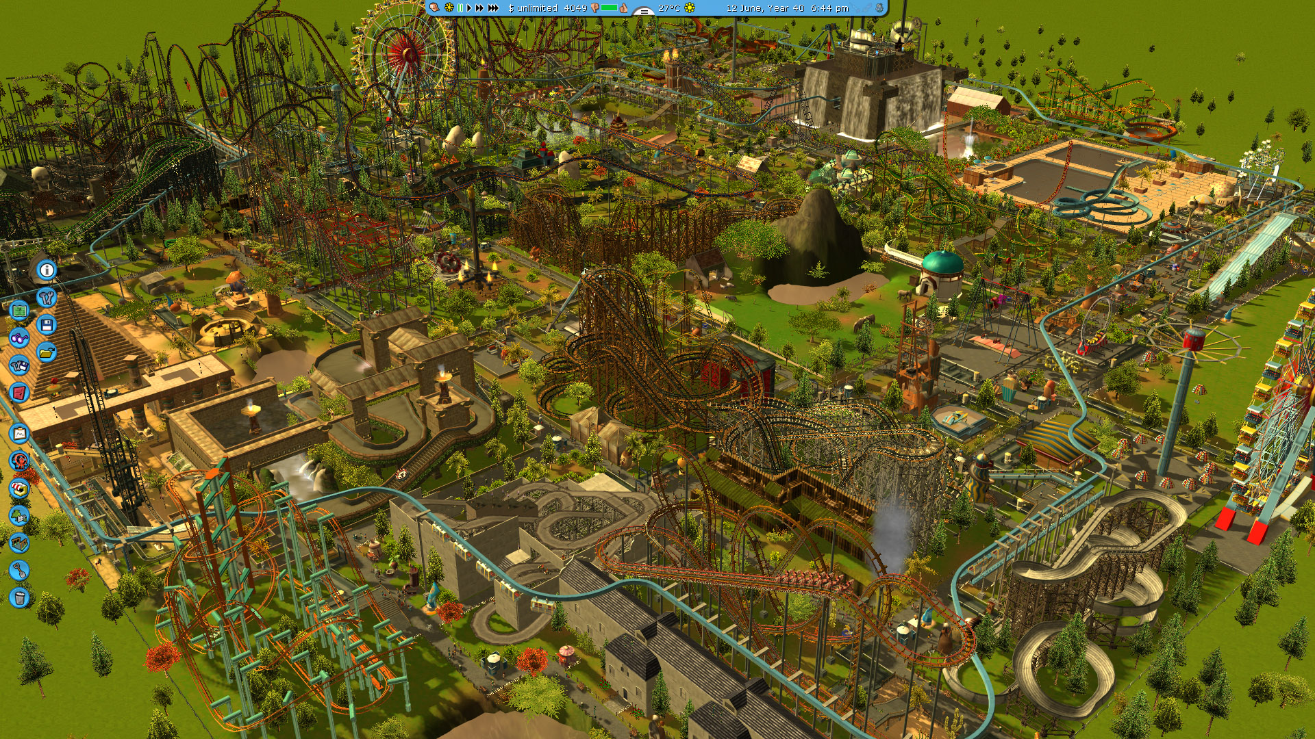 Game park is. Rollercoaster Tycoon 3. Парк развлечений Rollercoaster Tycoon. Roller Coaster Tycoon 3 Platinum. Rollercoaster Tycoon Classic.