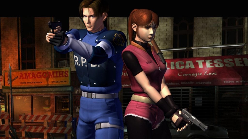 Resident Evil 2 leon and claire