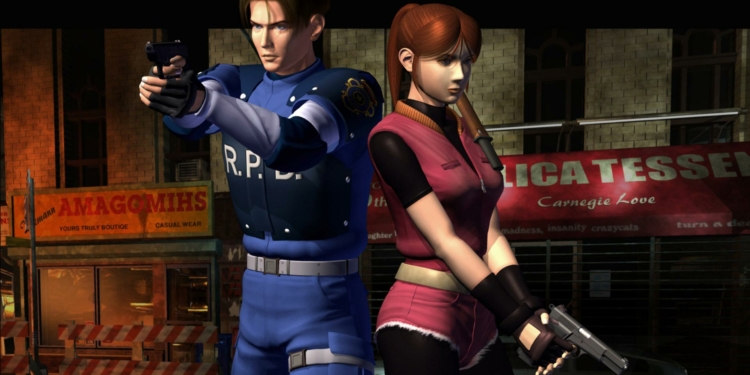 Resident Evil 2 leon and claire