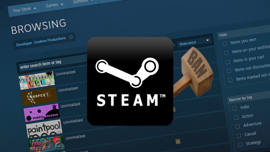 steam ban