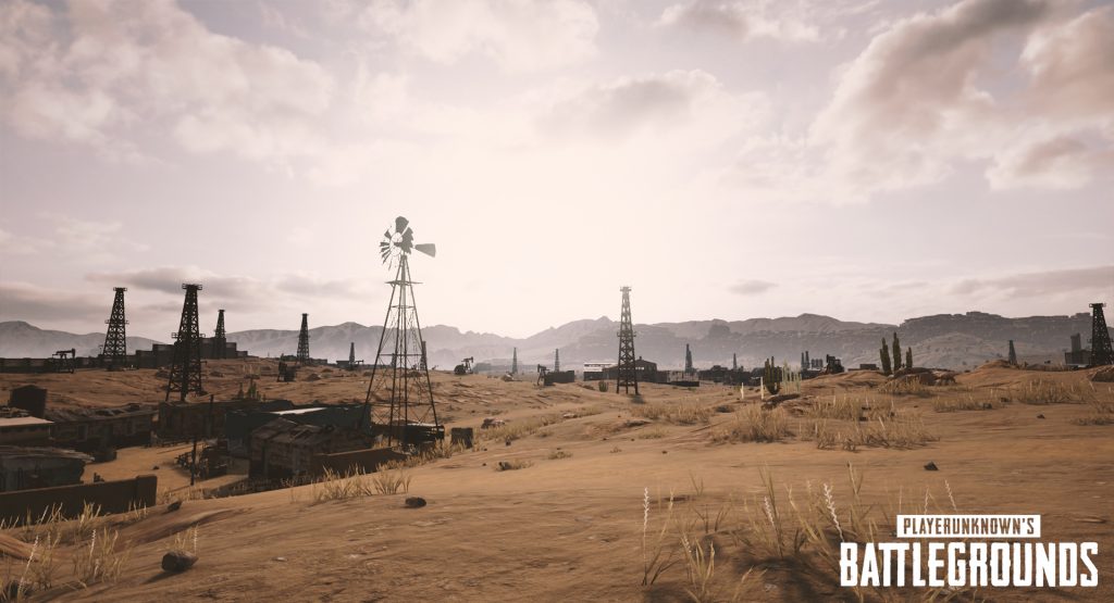 playerunknowns battlegrounds nvidia desert map screenshot 002