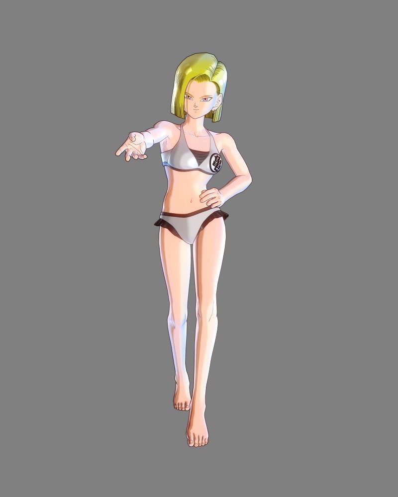 Kostum Bikini untuk Android 18. 
