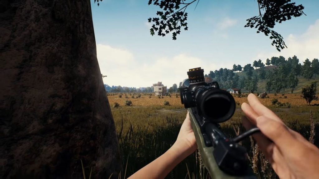 pubg first person sniping