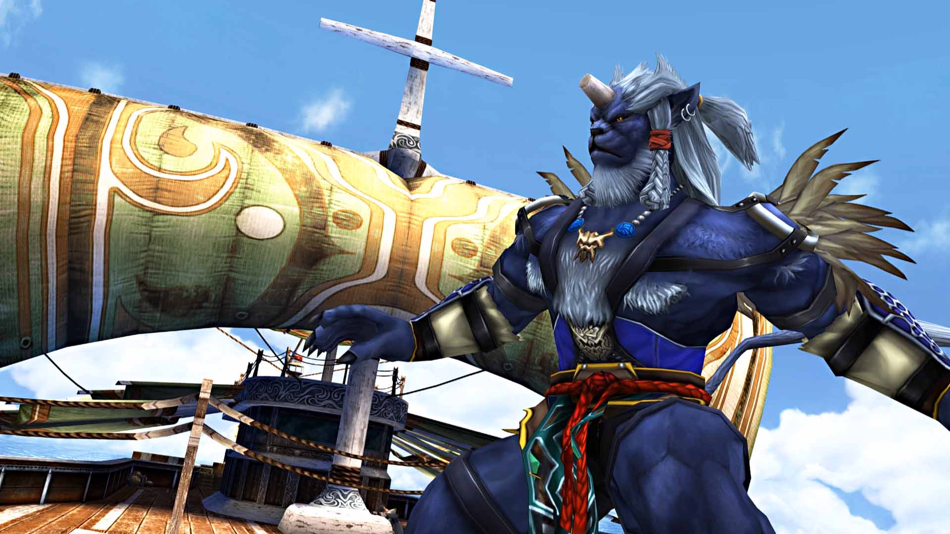 FFX HD Kimahri on SS Liki