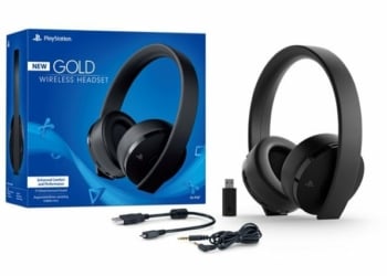 Sony Gold Wireless Headset Packaging