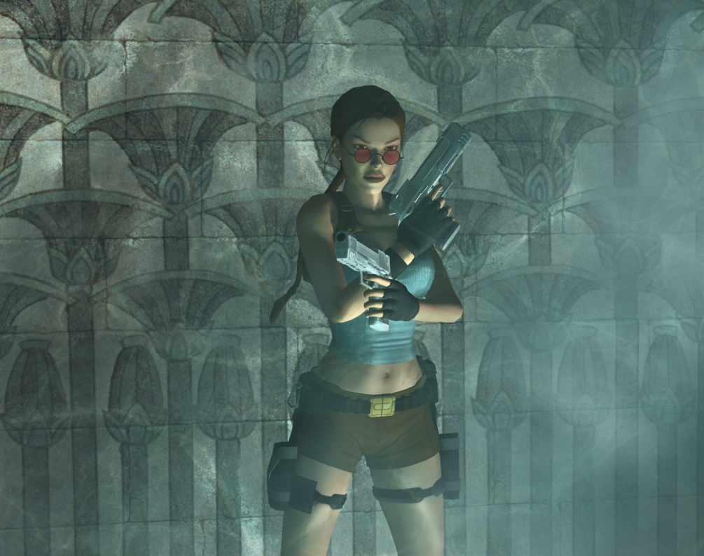 egypt pool room by tombraider4ever