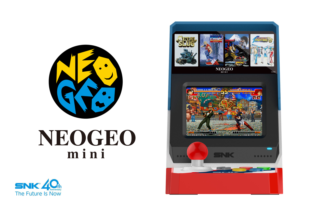 SNK Umumkan Neo Geo Mini, Arcade Dengan Wujud Konsol?