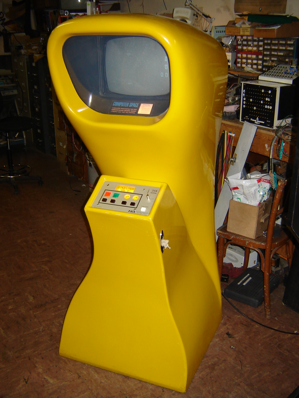 Nutting ComputerSpace Yellow Restored2