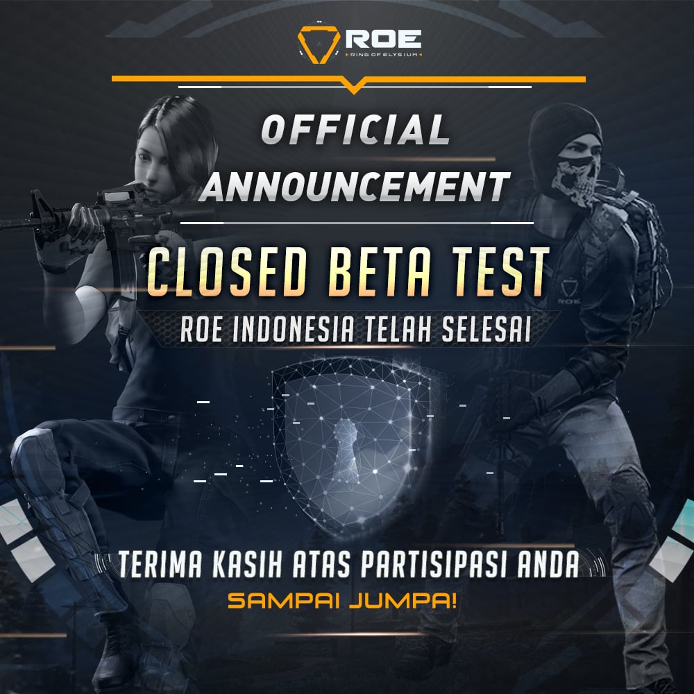 OFFICIAL ANNOUNCEMENT Resmi Close Server