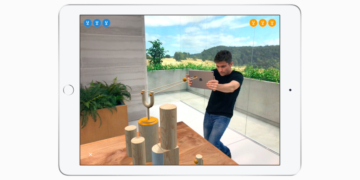 apple arkit 2 swift shot ar game 1