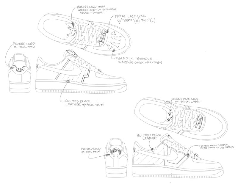 D.Va Shoes Sketch