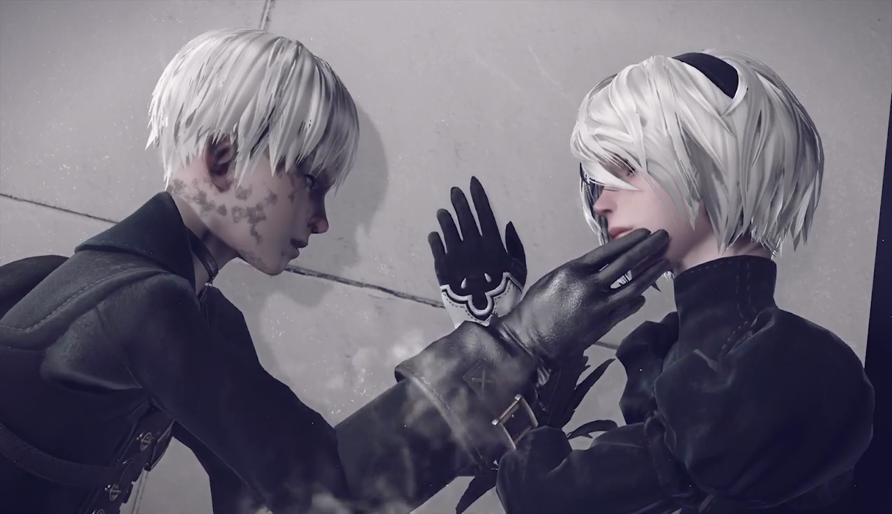 2B and 9S in PS4 Trailer