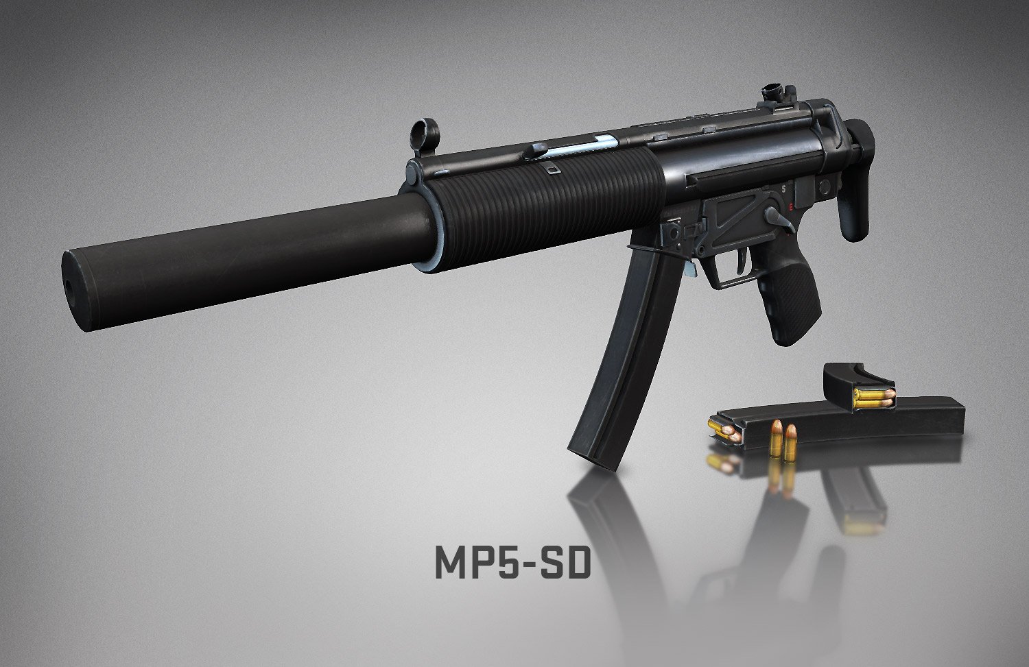 Counter Strike Global Offensive MP5 SD