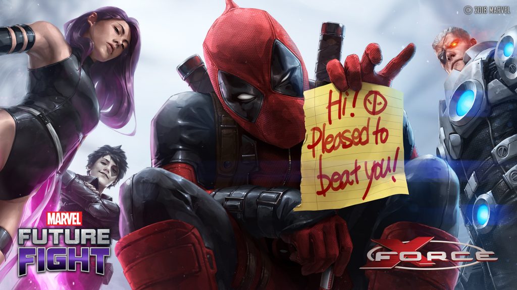 Deadpool Hadirkan Lelucon Khasnya di Marvel Future Fight1