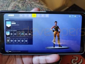 Fortnite Mobile on Android Gameplay 4