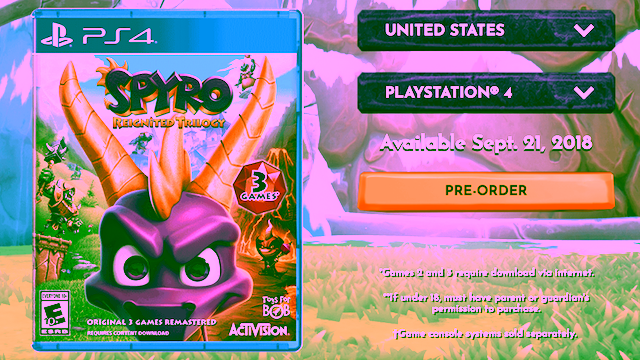 Spyro Reignited Trilogy Terpaksa Ditunda untuk Muat 3 Game dalam Disc 2 SPYROREIGNITEDBanner August3
