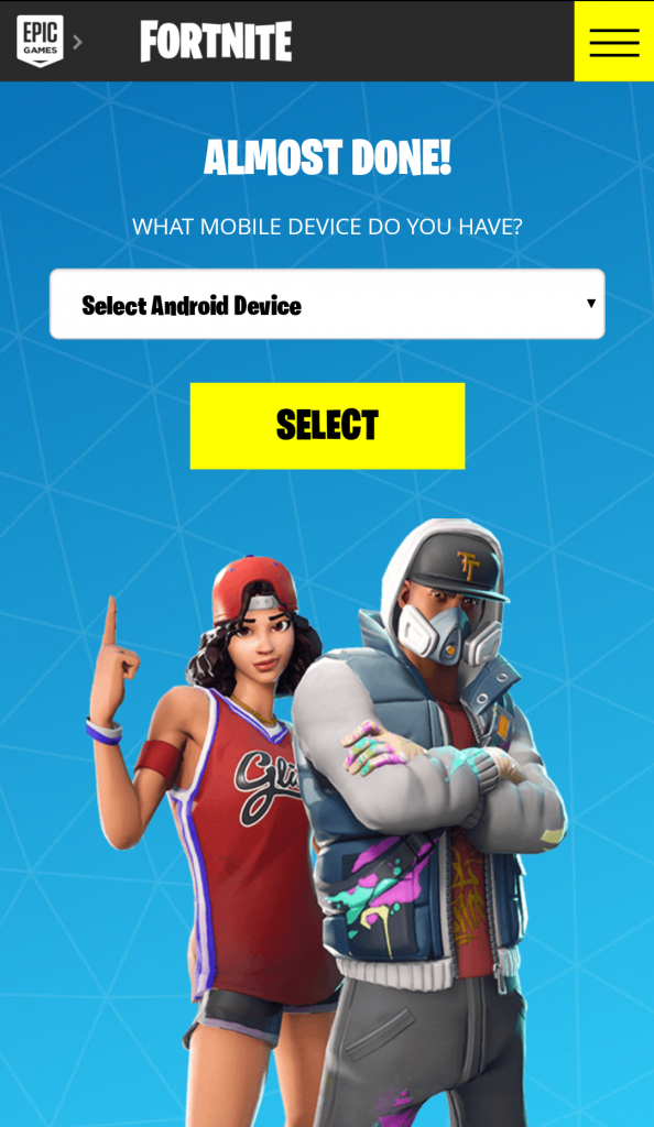 Versi BETA dari Fortnite Android Telah Resmi Dirilis - 594 x 1024 png 606kB