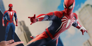 marvel spider man advanced suit sixth scale figure hot toys feature 903735