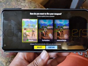watermarked Fortnite Mobile on Android Gameplay 12