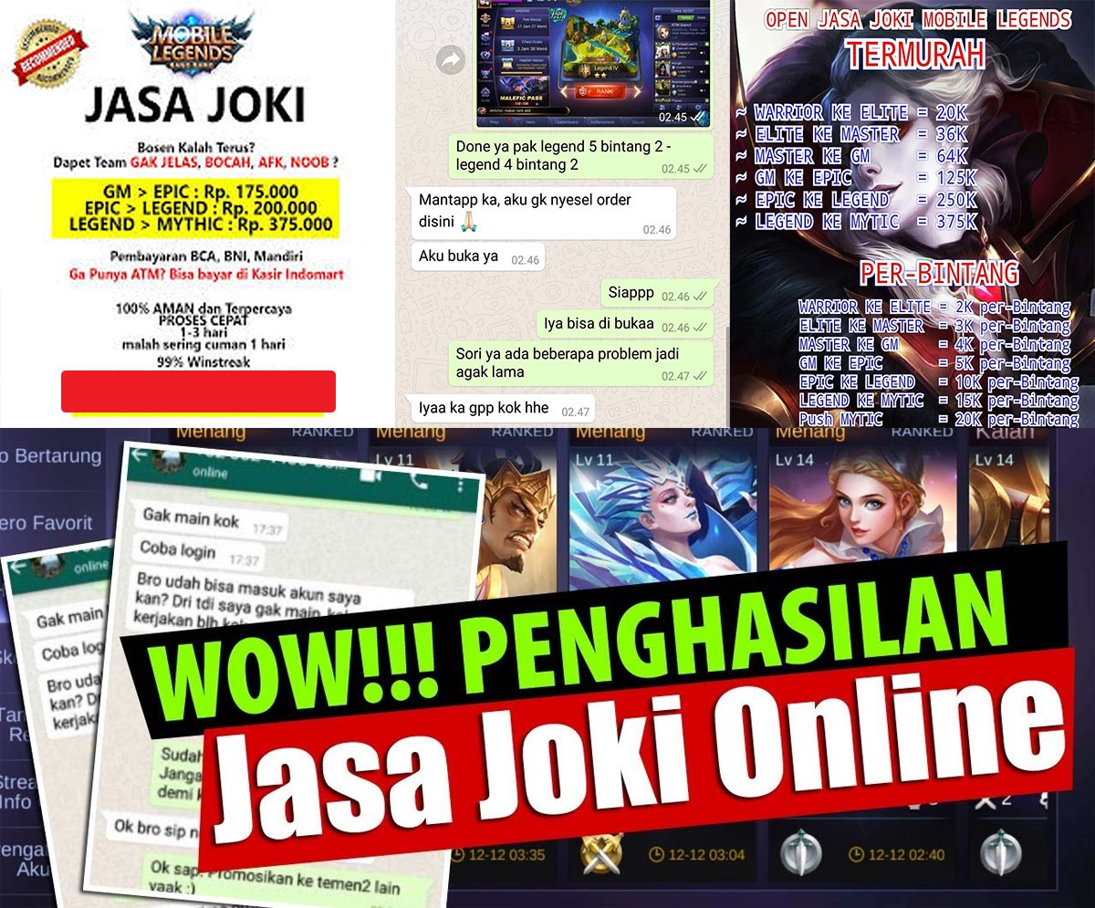 Marketing Jasa Joki