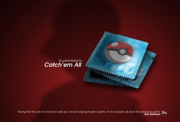 condom wrapper pokemon