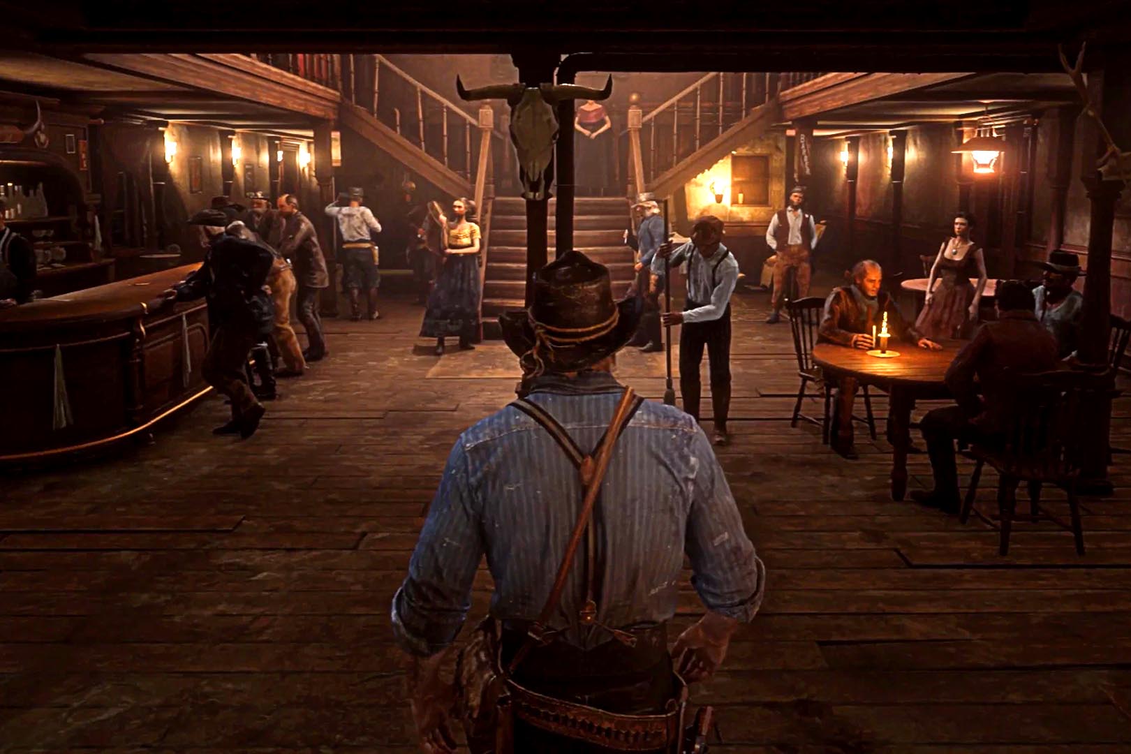Red Dead Redemption 2 Saloon