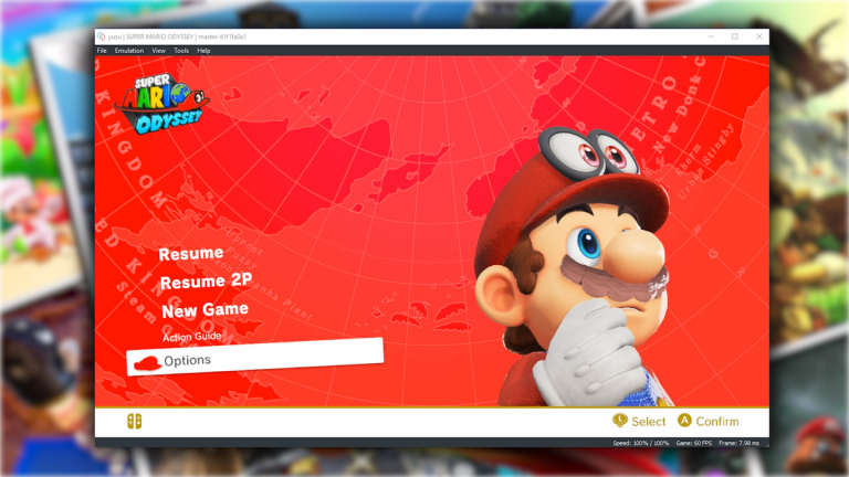 super mario odyssey emulator pc