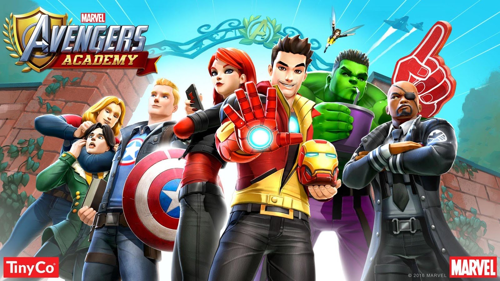 Marvel Avengers Academy video game 001