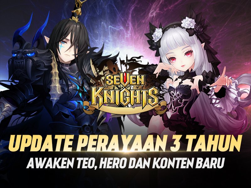 Perayaan 3 Tahun Seven Knights Hadirkan Update Besar Besaran
