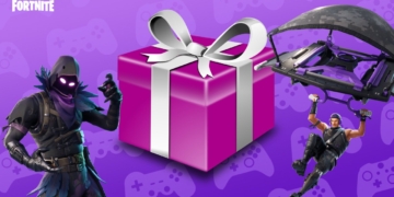 fortnite gift giving feature