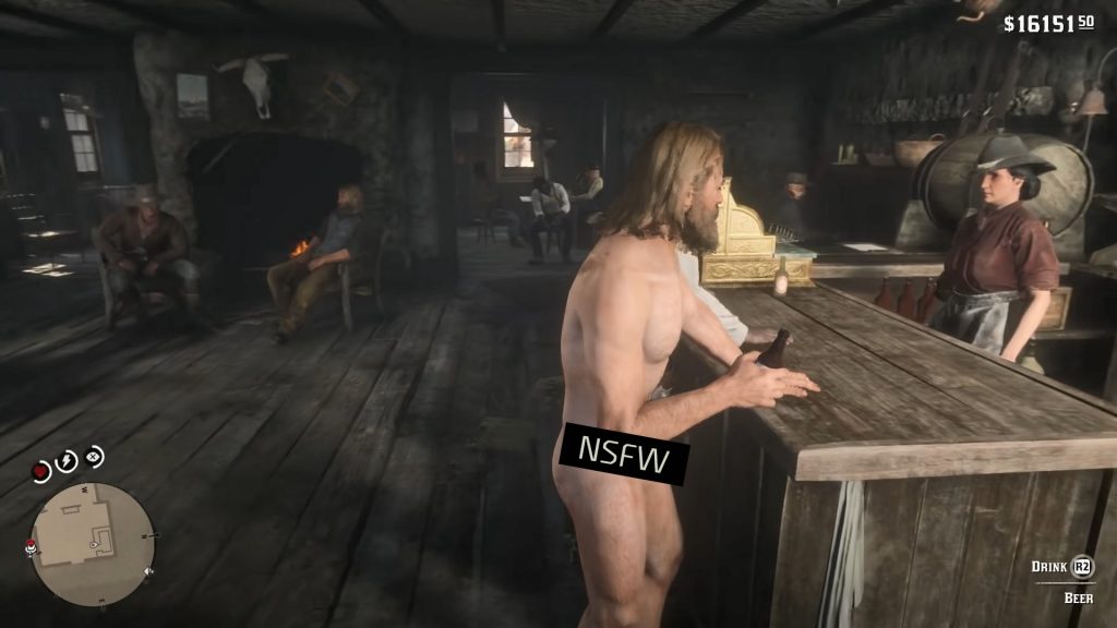 How To Get NAKED In Red Dead Redemption 2 GLITCH TUTORIAL YouTube.MKV snapshot 04.33 2018.11.29 14.58.46