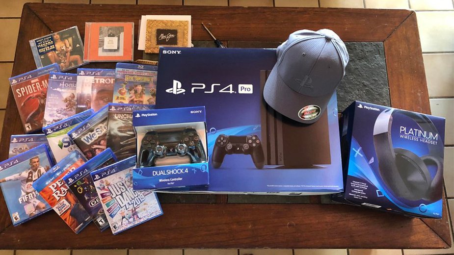 PS4 Pro Care Package from Sony
