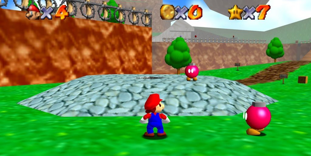 Super Mario 64 Screenshot 1