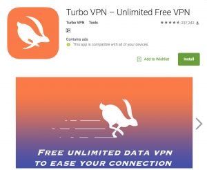 Turbo VPN Unlimited Free VPN