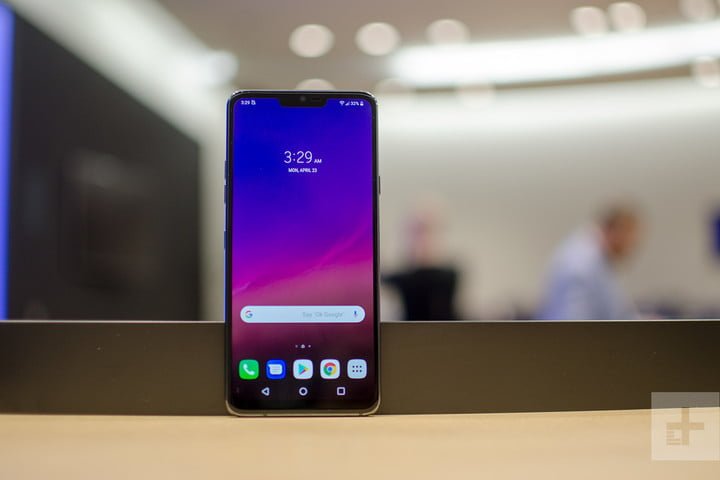 lg g7 thinq hands on home screen