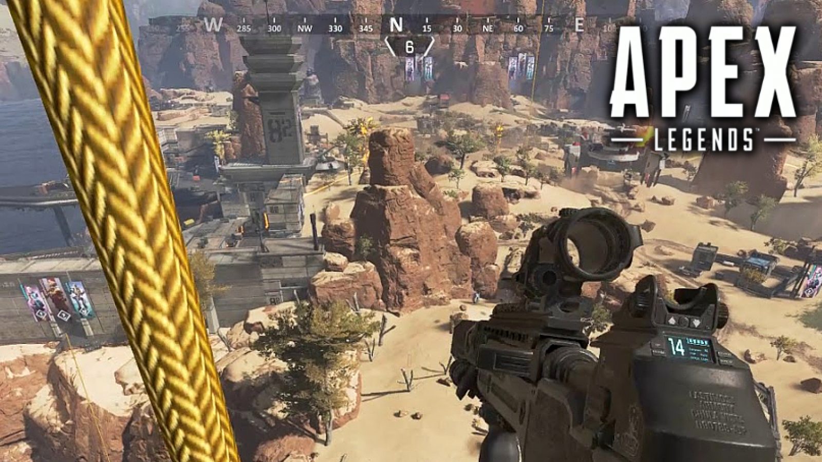 how to glide jump tower balloon apex legends trick far
