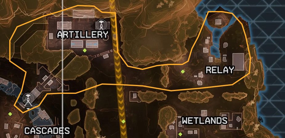 Apex Legends Map Artillery
