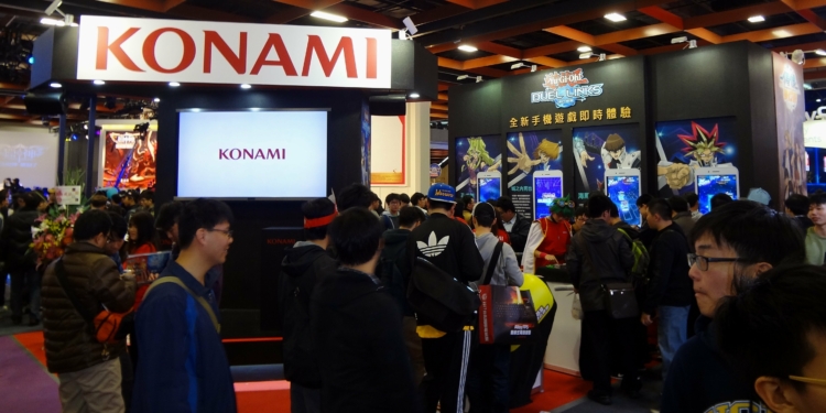 Konami booth Taipei Game Show 20170123a