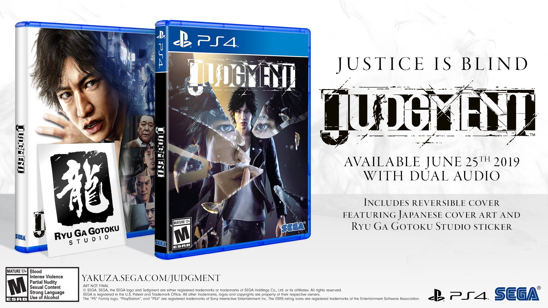 SEGA Judgment West Release