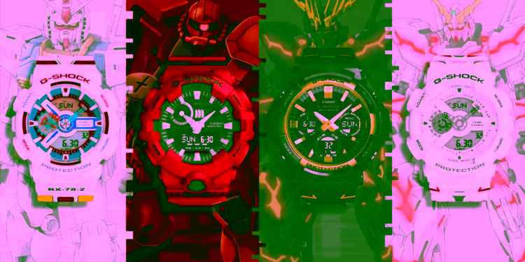 Casio G-Shock Rilis Jam Tangan Dengan Tema Gundam 40th Anniversary 1 g shock gundam1