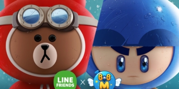 BnB M x LINE FRIENDS Collaboration Banner