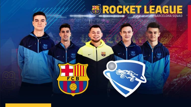 FC Barcelona Creates Rocket League Team