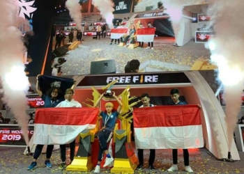 evos capital free fire saat menjuarai free fire world cup 2019 di thailand minggu 070419 malam wib 169