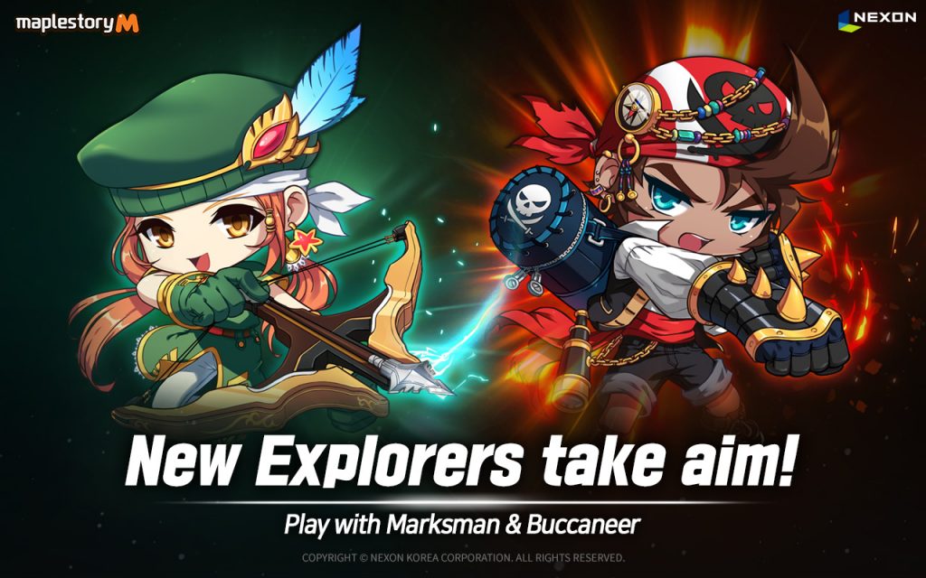 MapleStory M Marksman Buccaneer Banner